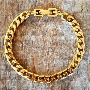 Authentic Vintage Givenchy Gold Bracelet
